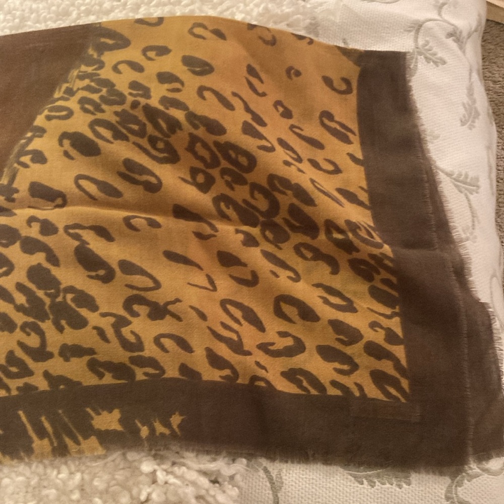 100% wool scarf Made in France for Higbee’s Cleveland